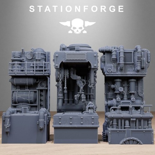 Industrial themed diorama - ,