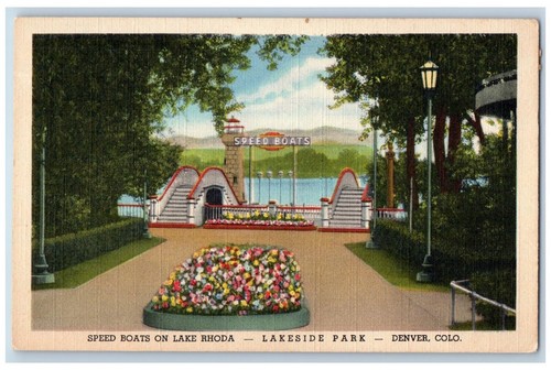 Denver colorado postcard - co,