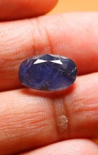 Iolite Gemstone, Oval shape