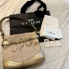 Coach F19820 Optic Metallic