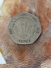 1998 NHS 50p Coin Fiftieth