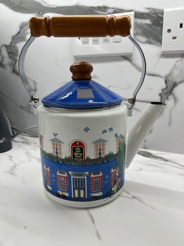House enamel kettle excellent - enamel,