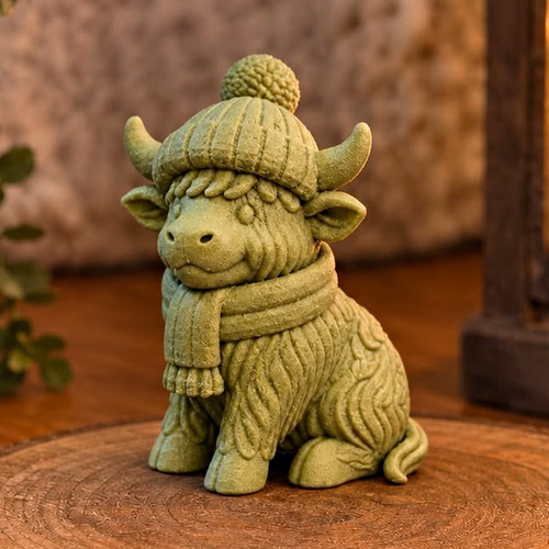 Highland cow figurine - highland,