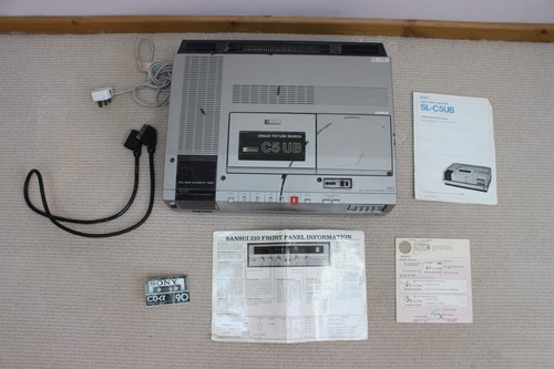 Sony betamax c5ub vcr with - sony,