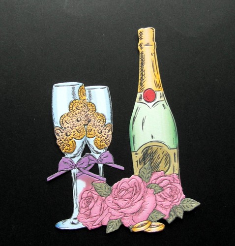 Tattered lace die cuts - 6,