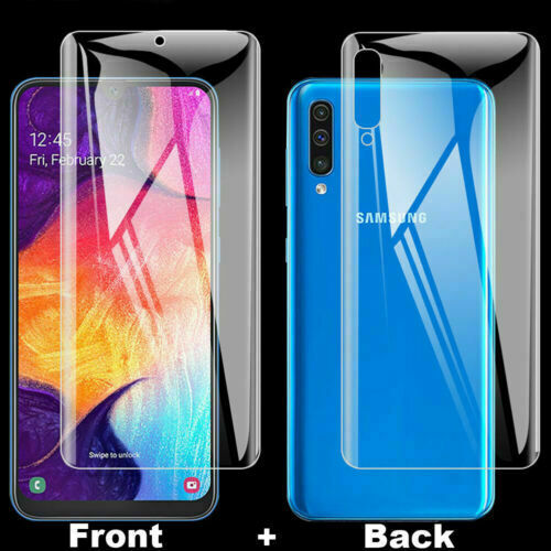 Front back hydrogel screen - hydrogel,