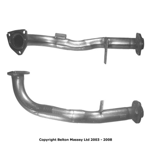 Exhaust pipe front fitting - exhaust,