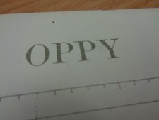 WW1 (1916) INFANTRY Trench Map