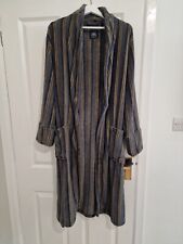 Men’s Saville Row Striped dressing gown NEW with tag (Label Fallen Off Size) M