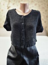 Krines Berlin designer women's  texture knit top cardigan sweater