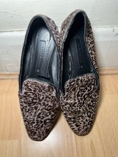 Zara brown Loafers Size 5 Good