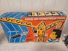 VERY RARE - Vintage 1970s Boxed JOUSTRA Construction Crane - Working Electronics