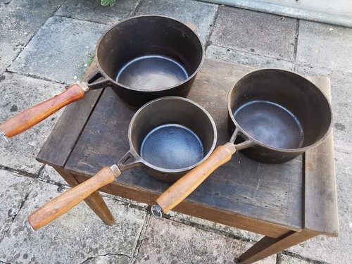 Vintage set cast iron - 3,