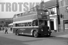 35mm Negative Aldershot & District Dennis Lance III EL 208 LOU36 c1959