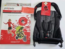 Phil & Teds - In-Line Double Kit Fir Explorer In Black - As Photo