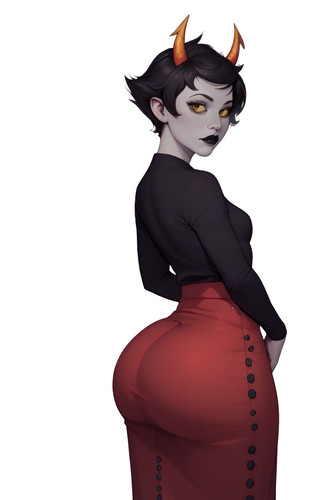Kanaya homestuck vinyl - homestuck, car