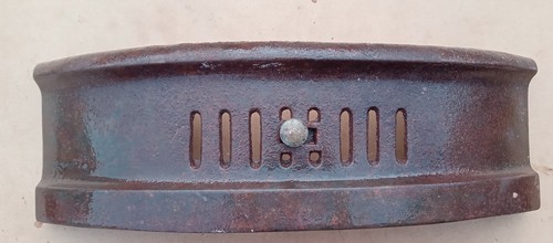 Cast iron fireplace grate - iron,