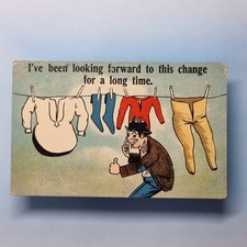 Comic Postcard 1914 Tramp