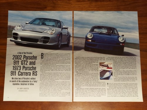 Porsche 911 gt2 magazine - porsche,