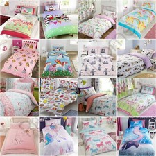 GIRLS SINGLE DUVET COVER SETS