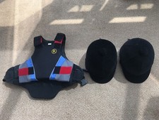 2 x Charles Owen Riding Hats & Body And Shoulder Protector