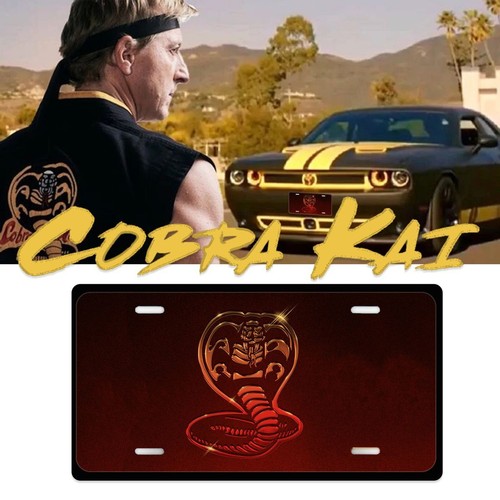 Cobrakai cobra license plate - license,
