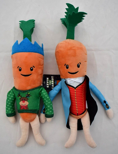 Kevin the carrot plush - carrot, toy