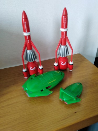 Two red thunderbird - two,