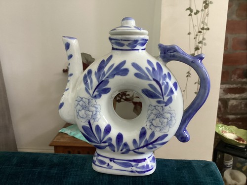 Vintage chinese blue and white - chinese,