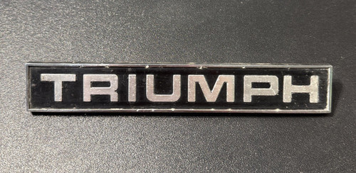 Triumph vintage metal car - triumph,