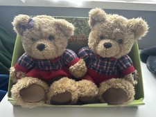 Peterkin Teddy Bear Picnic Plush Toy Duo Singing boy and girl 