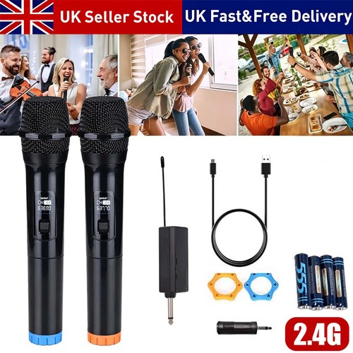 Wireless microphone uhf - 2x,