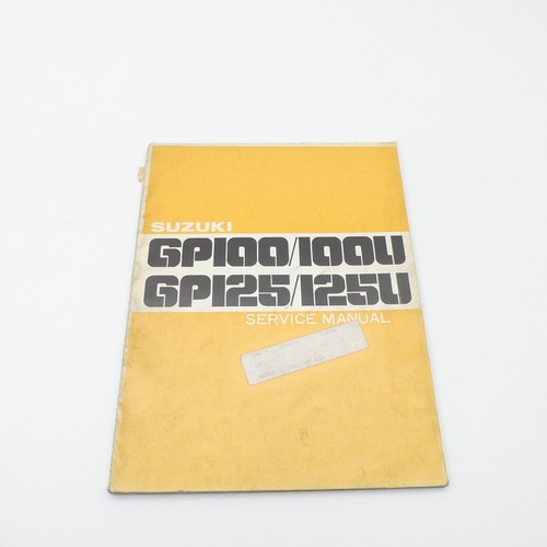 Genuine suzuki 100 - 100, 125