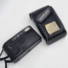 Goldline Supreme 35mm Film Point and Shoot Camera Black Tested