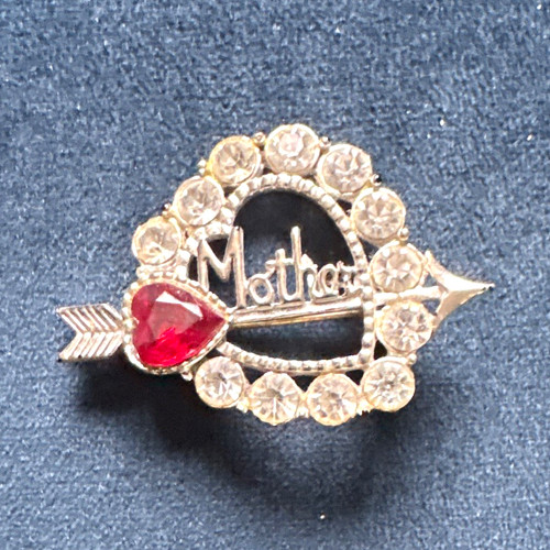Vintage rhinestone mother - vintage,