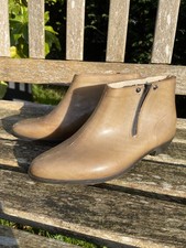 Vtg 80s khaki rubber Chelsea