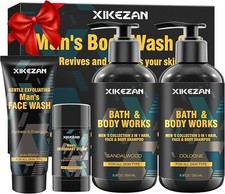 Mens Body Wash Gift Set