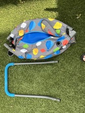 SmartTrike Toddler Trampoline with Handle- Ages 1-5 Foldable Indoor Outdoor