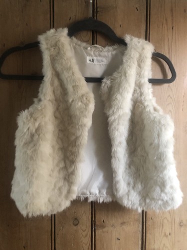 Girls faux fur gilet 9 - girls,