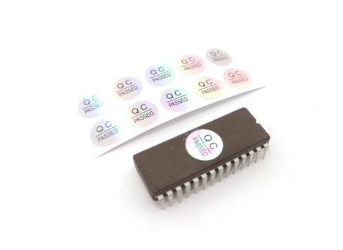 10x eprom sticker labels - 10x,