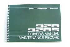 1982 Porsche 928 Owners Manual
