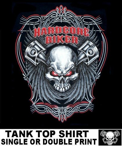 Hardcore biker motorcycle - hardcore,