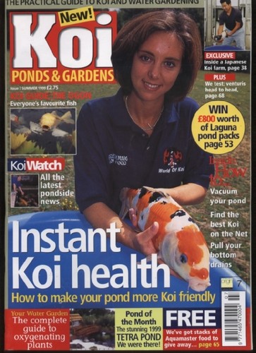 Koi ponds gardens magazine - koi,