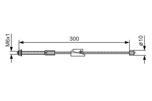 Genuine bosch front brake - front,