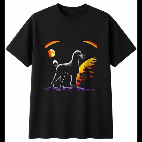 Standard poodle dark fantasy - standard,