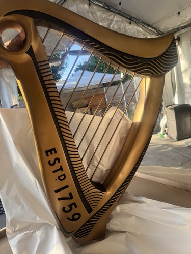 Vintage guinness harp beer - vintage,