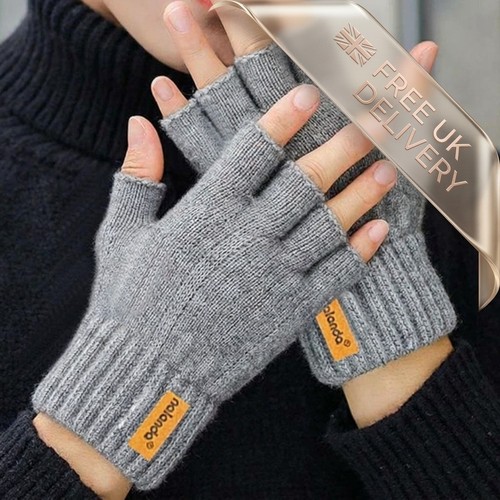 Thermal fingerless gloves for - fingerless,