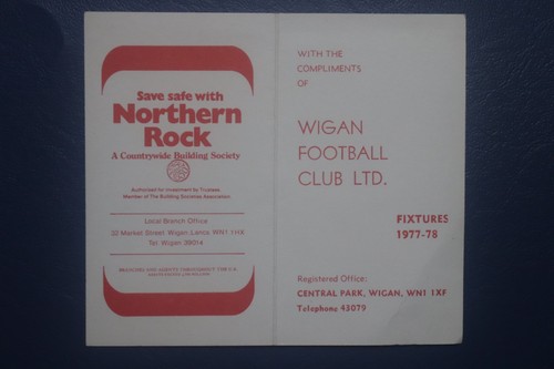 Wigan rugby league football - league,