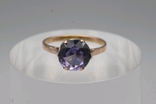 Antique 18ct gold sapphire - gold,