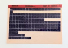 Honda TRX 250 F/G/H FOURTRAX 250 1994 PARTS LIST MICRO FICHE